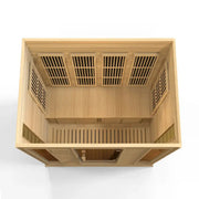 Maxxus 4 Person Low EMF FAR Infrared Sauna Canadian Hemlock | MX-K406-01 Golden Designs