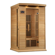 Maxxus 2-Person Near Zero EMF FAR Infrared Sauna | MX-K206-01-ZF HEM Golden Designs