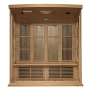 Maxxus 4 Person Near Zero EMF FAR Infrared Sauna Canadian Hemlock | MX-K406-01-ZF Golden Designs