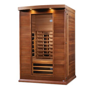 Maxxus 2-Person Near Zero EMF Full Spectrum Infrared Sauna | MX-M206-01-FS CED Golden Designs