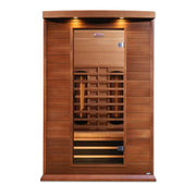 Maxxus 2-Person Near Zero EMF Full Spectrum Infrared Sauna | MX-M206-01-FS CED Golden Designs