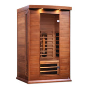 Maxxus 2-Person Near Zero EMF Full Spectrum Infrared Sauna | MX-M206-01-FS CED Golden Designs