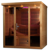 Golden Designs Monaco 6-person Near Zero EMF FAR Infrared Sauna | GDI-6996-01 Golden Designs