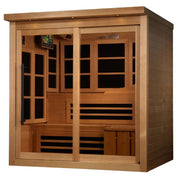 Golden Designs 6-Person Near Zero EMF FAR Infrared Sauna | GDI-6996-02 Golden Designs