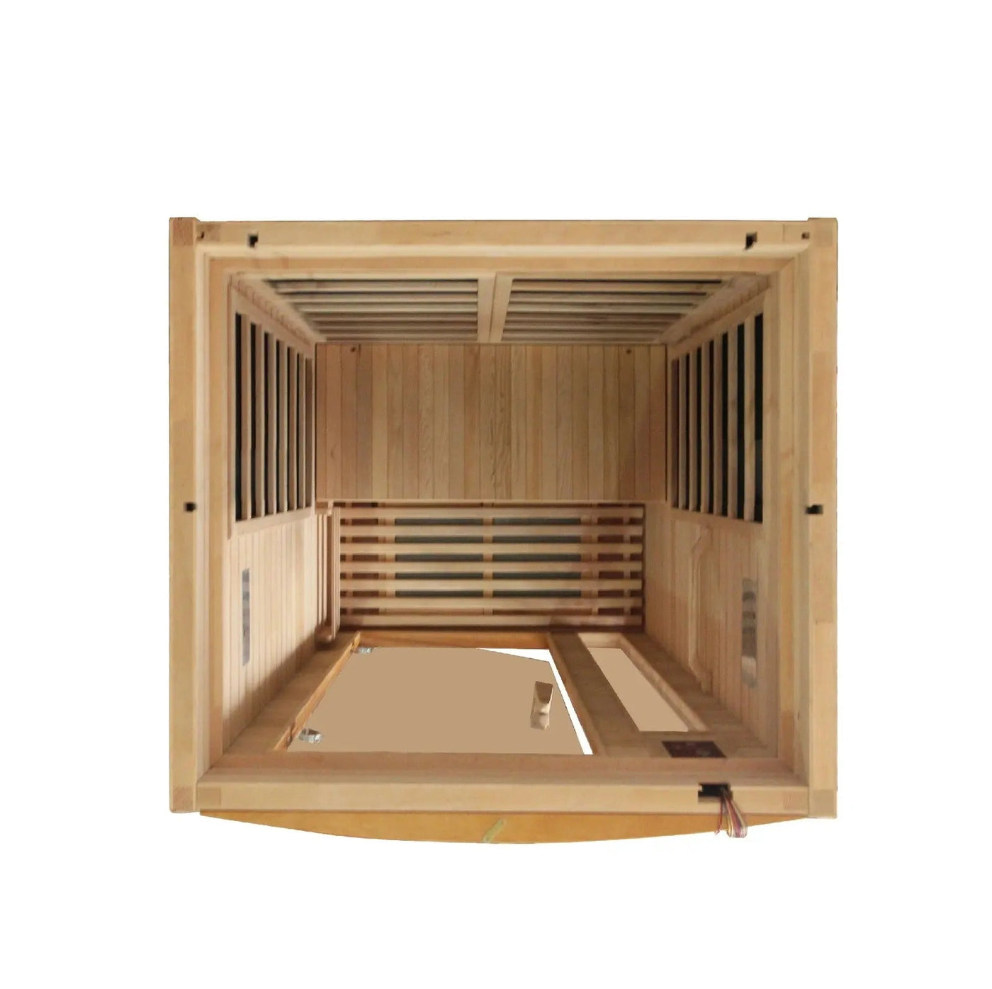 Dynamic Barcelona 1-2-person Low EMF FAR Infrared Sauna | DYN-6106-01 Golden Designs