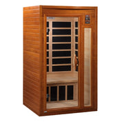 Dynamic Barcelona 1-2-person Low EMF FAR Infrared Sauna | DYN-6106-01 Golden Designs
