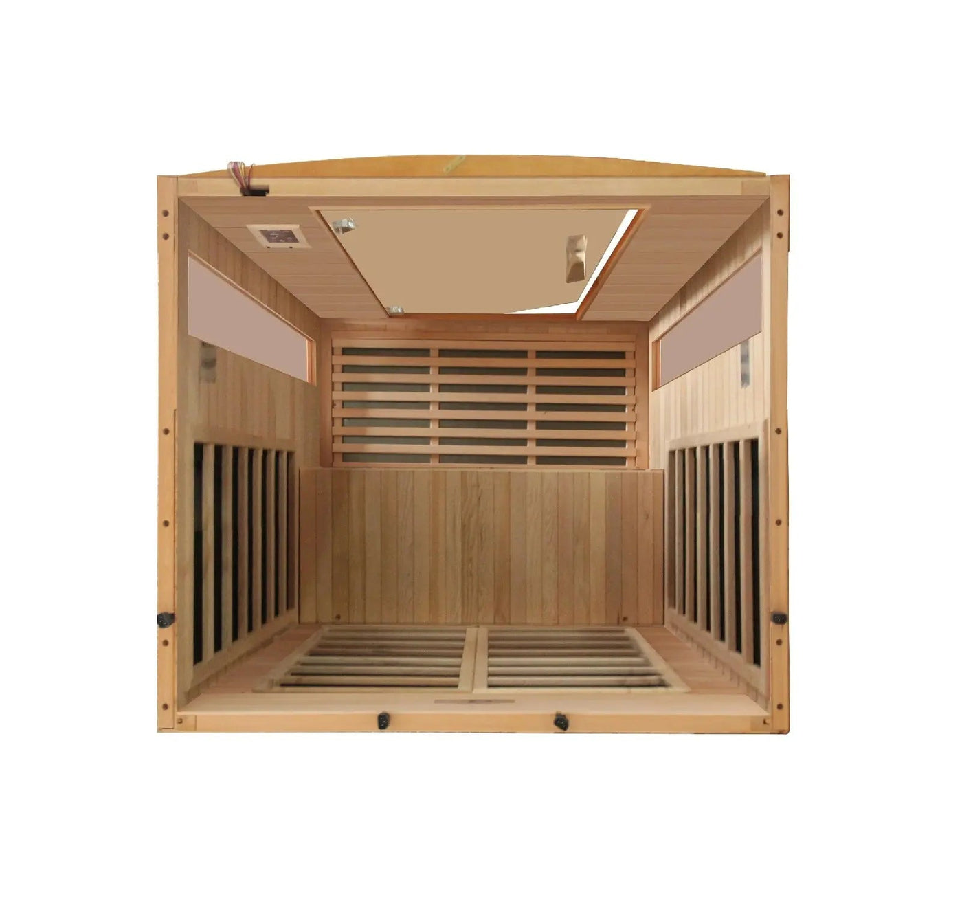 Dynamic Versailles 2-person Low EMF FAR Infrared Sauna | DYN-6202-03 Golden Designs