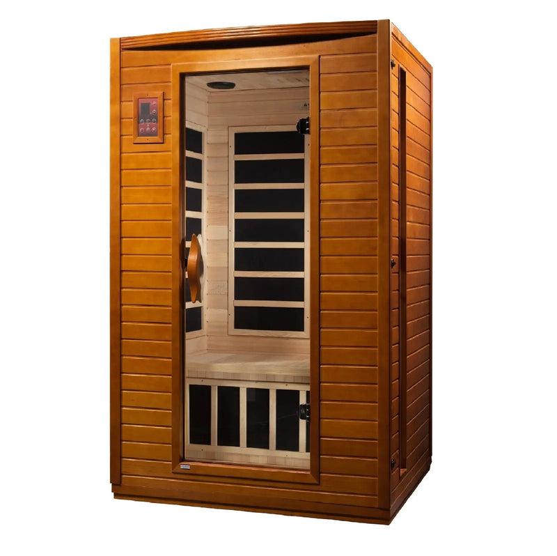 Dynamic Versailles 2-person Low EMF FAR Infrared Sauna | DYN-6202-03 Golden Designs