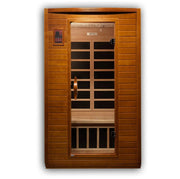 Dynamic Versailles 2-person Low EMF FAR Infrared Sauna | DYN-6202-03 Golden Designs