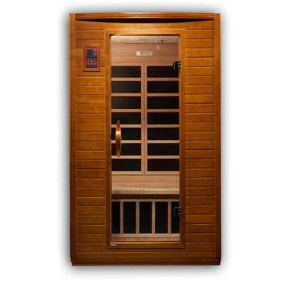 Dynamic Versailles 2-person Low EMF FAR Infrared Sauna | DYN-6202-03 Golden Designs
