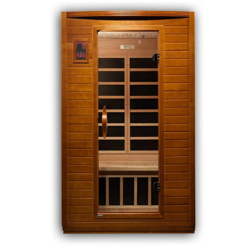 Dynamic Versailles 2-person Low EMF FAR Infrared Sauna | DYN-6202-03 Golden Designs