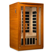 Dynamic San Marino Elite 2-person Ultra Low EMF FAR Infrared Sauna | DYN-6206-01 Elite Golden Designs