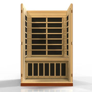Dynamic Vittoria 2-person Low EMF FAR Infrared Sauna | DYN-6220-01 Golden Designs