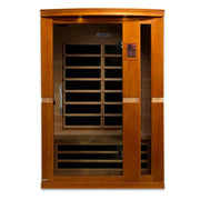 Dynamic Vittoria 2-person Low EMF FAR Infrared Sauna | DYN-6220-01 Golden Designs