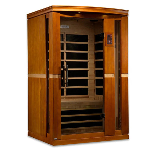Dynamic Vittoria 2-person Low EMF FAR Infrared Sauna | DYN-6220-01 Golden Designs