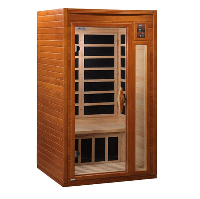Dynamic Barcelona Elite 1-2-person Ultra Low EMF FAR Infrared Sauna | DYN-6106-01-Elite Golden Designs