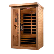 Dynamic Llumeneres 2-person Ultra Low EMF FAR Infrared Sauna | DYN-6215-02 Golden Designs