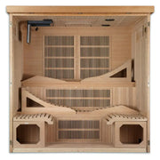 Dynamic Monaco Elite 6-person Ultra Low EMF FAR Infrared Sauna | DYN-6996-01 Golden Designs