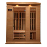 Maxxus 3-Person Low EMF FAR Infrared Sauna | MX-K306-01 Golden Designs