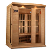Maxxus 3-Person Low EMF FAR Infrared Sauna | MX-K306-01 Golden Designs
