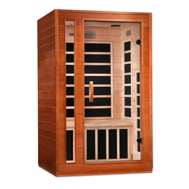 Dynamic Cardoba 2-Person Low EMF FAR Infrared Sauna | DYN-6203-01 Golden Designs