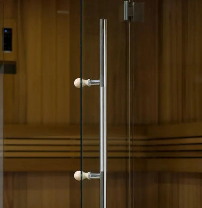 Golden Designs Osla 6-Person Indoor Sauna & Harvia Traditional Electric Heater Kit | GDI-7689-02 Golden Designs