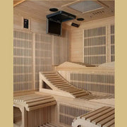 Golden Designs Monaco 6-person Near Zero EMF FAR Infrared Sauna | GDI-6996-01 Golden Designs