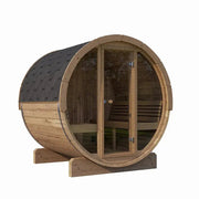 SaunaLife 6 Person E8G ERGO Series Barrel Sauna Saunalife