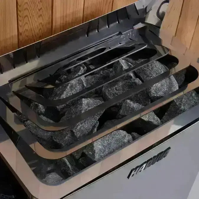 Golden Designs Sundsvall 2-Person Indoor Sauna & Harvia Traditional Electric Heater Kit | GDI-7289-02 Golden Designs