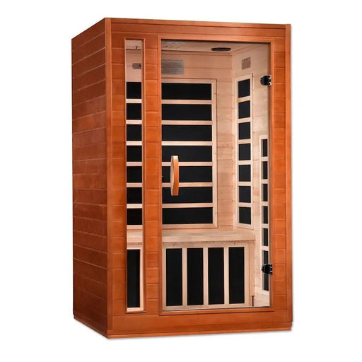 Dynamic Cardoba Elite 2 Person Ultra Low EMF FAR Infrared Sauna | DYN-6203-01 Elite Golden Designs