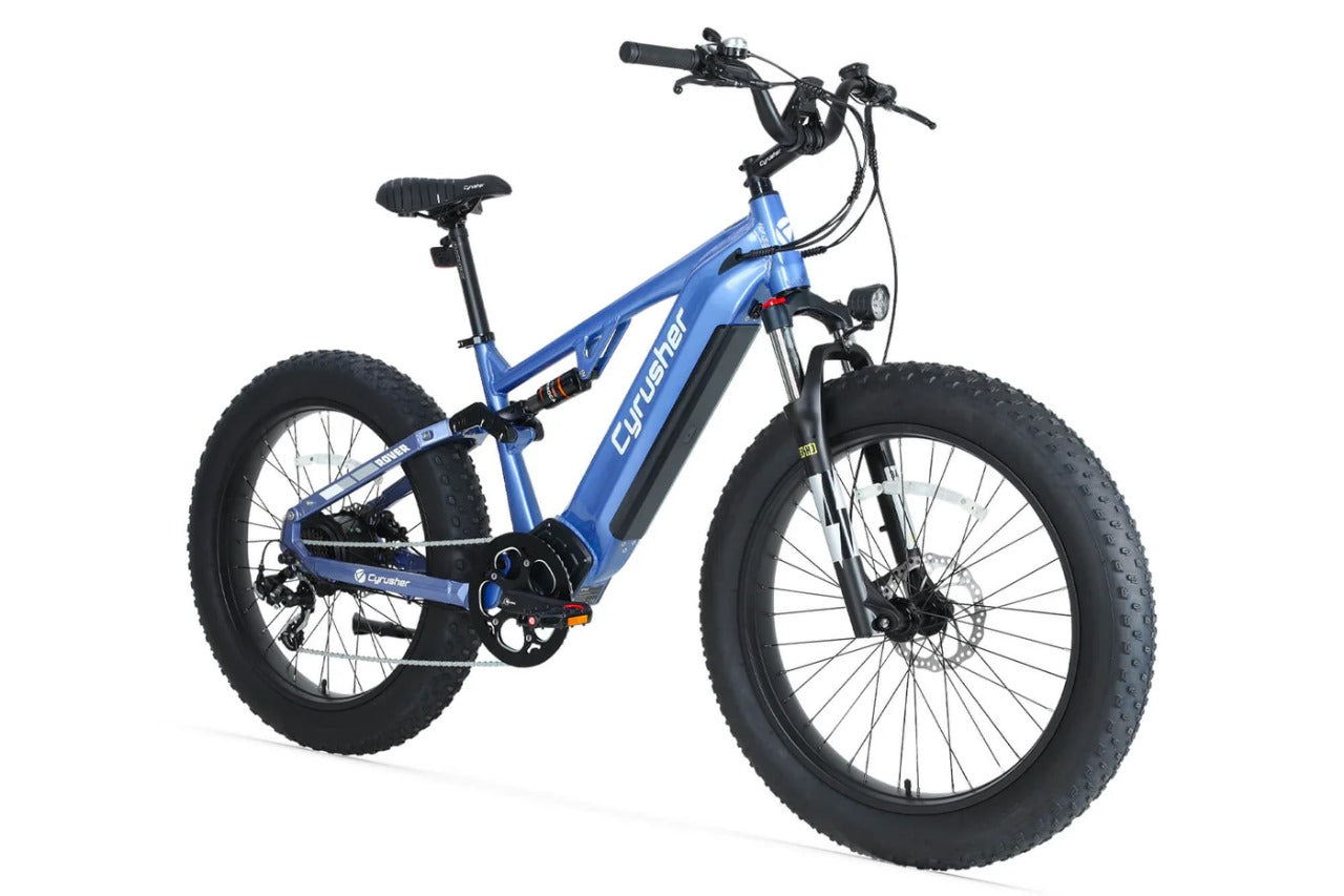 Cyrusher Rover Full Suspension E-Bike 750W,52V 15.6Ah