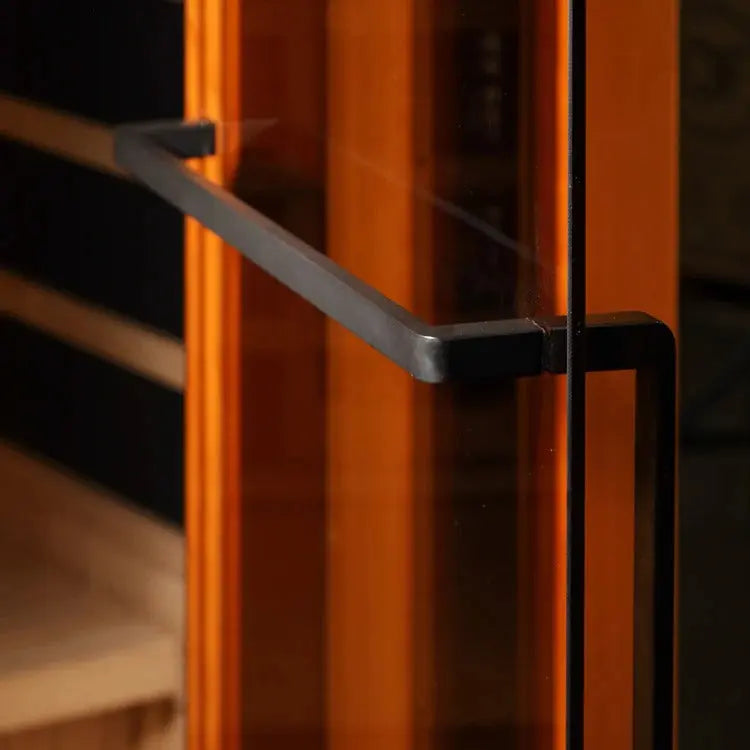 Golden Designs Reserve Edition 1-2 Person Full Spectrum Near Zero EMF FAR Infrared Sauna w/ Himalayan Salt Bar | GDI-8010-03 Golden Designs