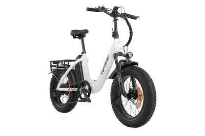 Cyrusher Rumble Step Through Ebike 500W, 48V 18Ah
