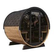 SaunaLife 6-Person EE8G ERGO Elegance Series Barrel Sauna Saunalife
