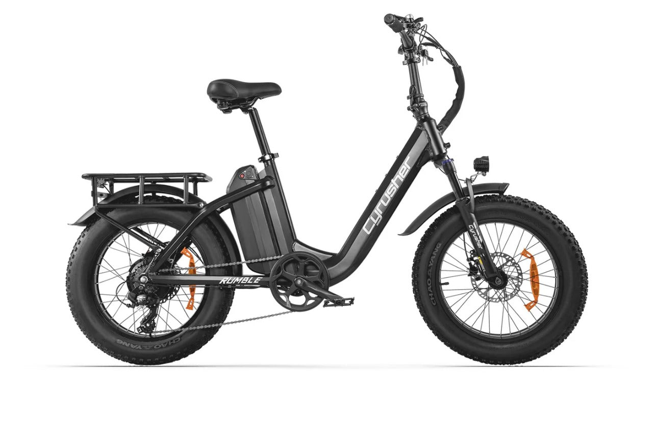 Cyrusher Rumble Step Through Ebike 500W, 48V 18Ah