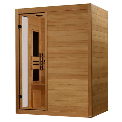 Dynamic Toscana Elite 3 Person Ultra Low EMF FAR Infrared Sauna DYN-6315-05 Elite Golden Designs