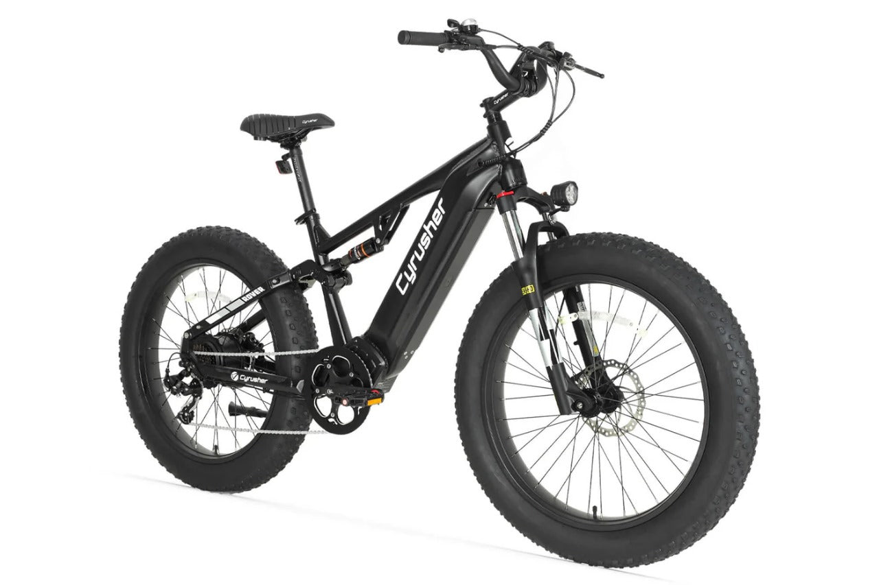 Cyrusher Rover Full Suspension E-Bike 750W,52V 15.6Ah