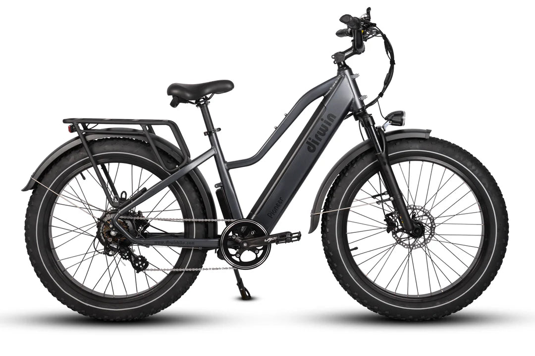 Driwin Pioneer Step Through Fat Tire Electric Bike