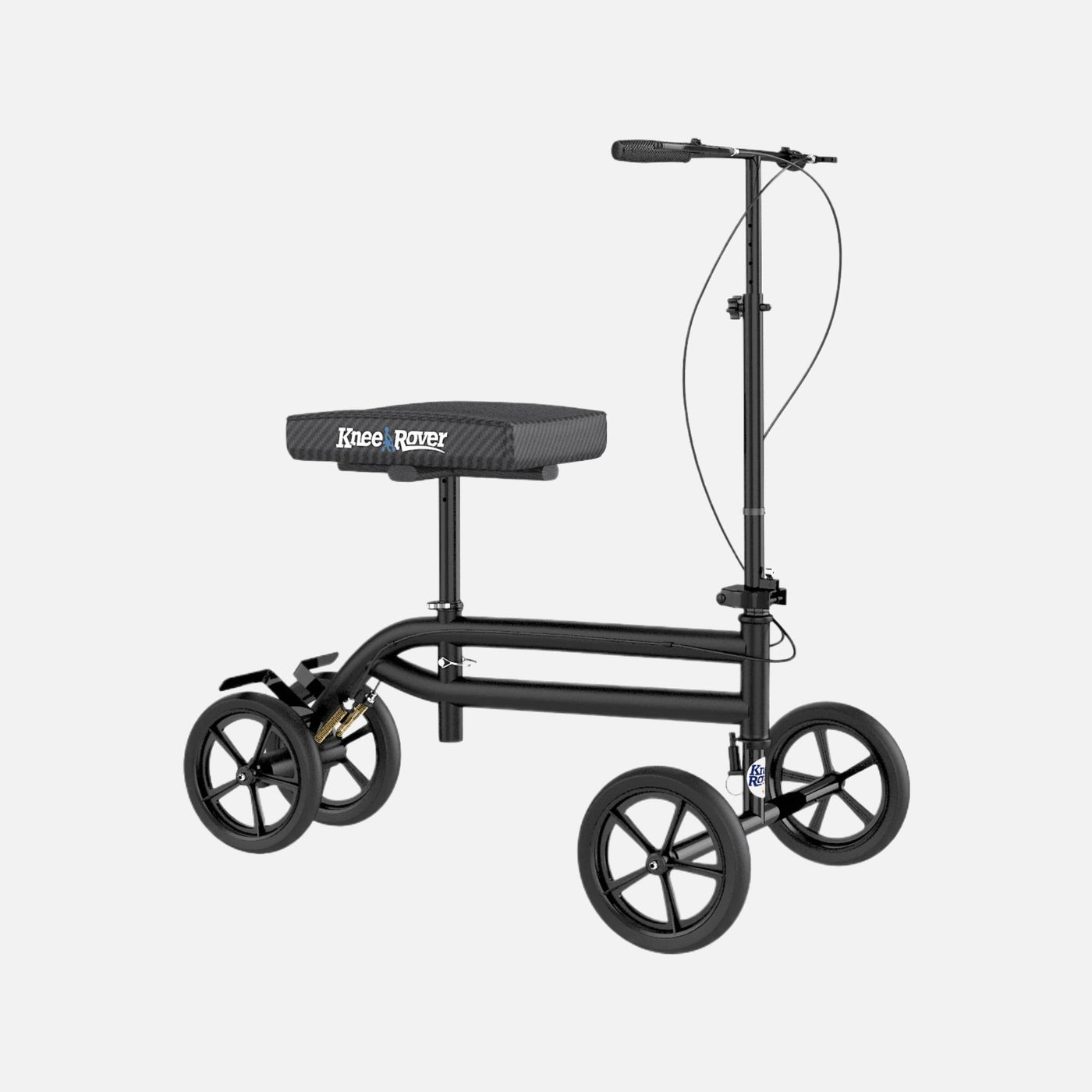 Kneerover economy steerable knee bike black