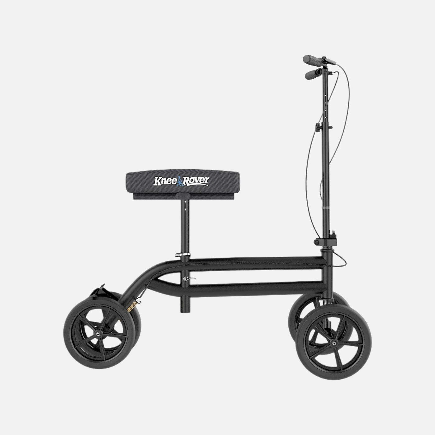 Kneerover economy steerable knee bike black