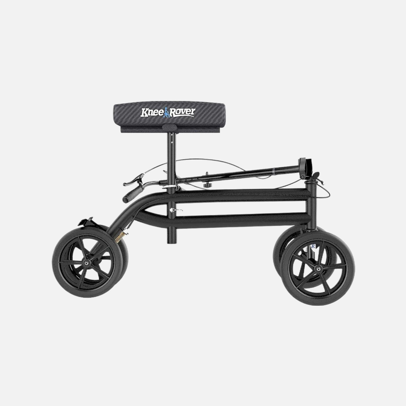Kneerover economy steerable knee bike black
