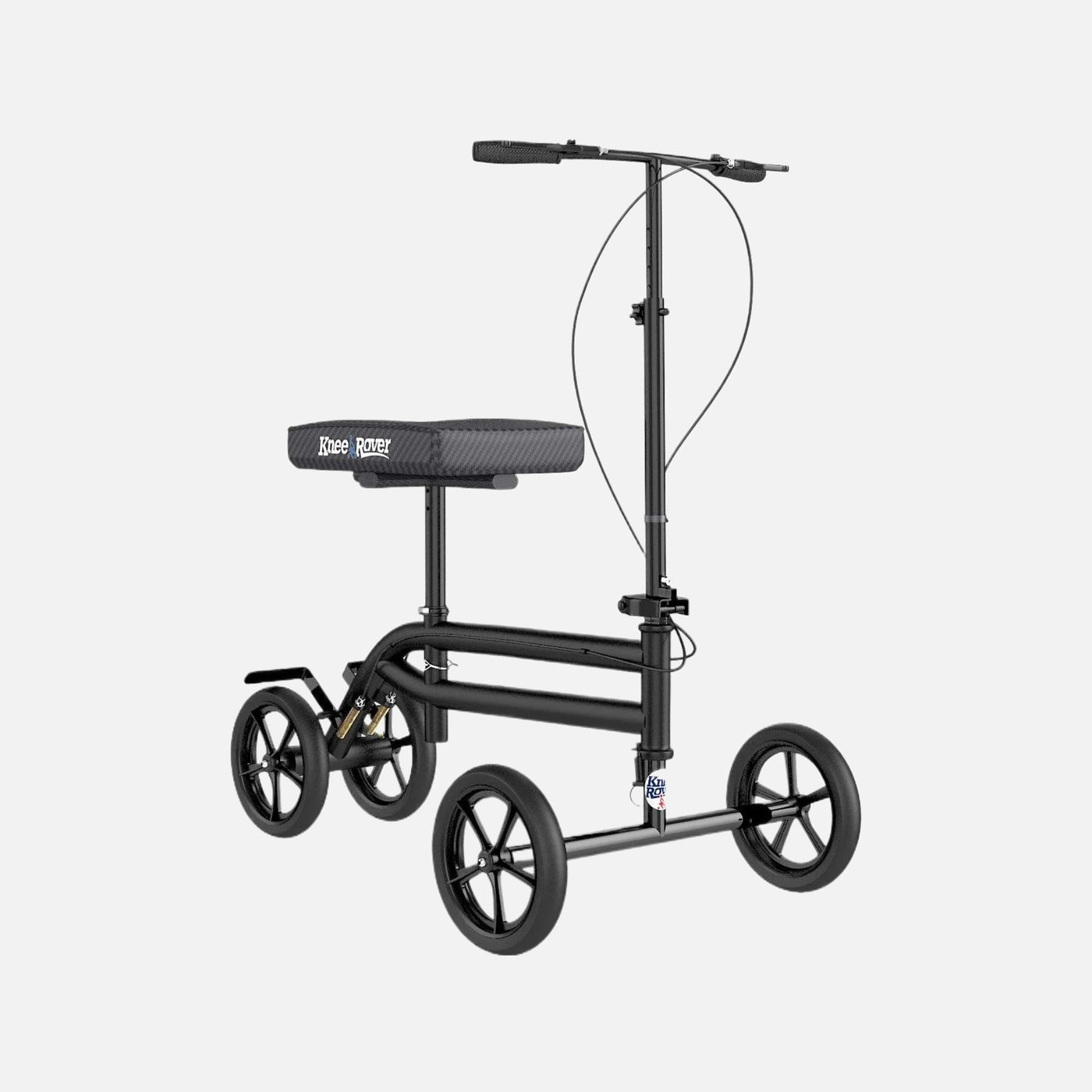 Kneerover economy steerable knee bike black