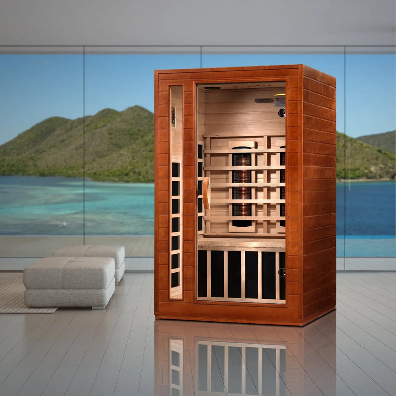 Golden Designs Cardoba 2 Person Full Spectrum Infrared Sauna | DYN-6203-02 FS Golden Designs