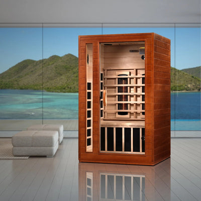 Golden Designs Cardoba 2 Person Full Spectrum Infrared Sauna | DYN-6203-02 FS Golden Designs