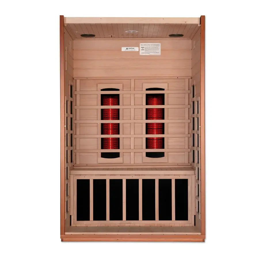 Golden Designs Cardoba 2 Person Full Spectrum Infrared Sauna | DYN-6203-02 FS Golden Designs