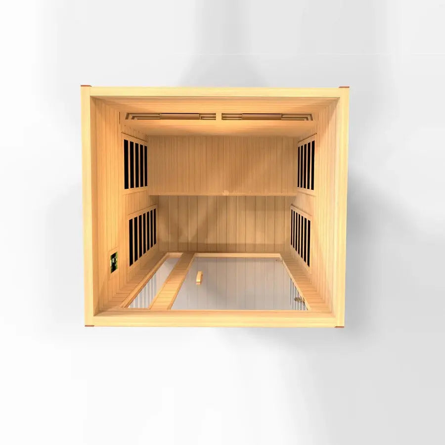 Golden Designs Cardoba 2 Person Full Spectrum Infrared Sauna | DYN-6203-02 FS Golden Designs