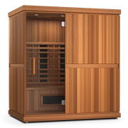 Finnmark FD-3 3-4-Person Full Spectrum Indoor Infrared Sauna + Red Light Therapy | FD-KN003 Finnmark