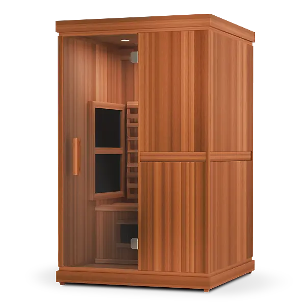 Finnmark FD-2 2-Person Full Spectrum Indoor Infrared Sauna + Red Light Therapy | FD-KN002 Finnmark