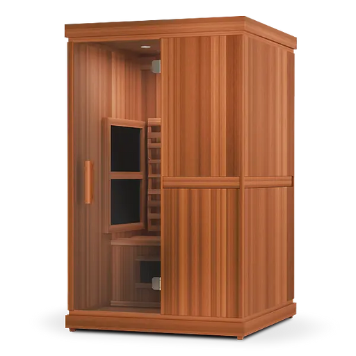 Finnmark FD-2 2-Person Full Spectrum Indoor Infrared Sauna + Red Light Therapy | FD-KN002 Finnmark