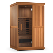 Finnmark FD-2 2-Person Full Spectrum Indoor Infrared Sauna + Red Light Therapy | FD-KN002 Finnmark